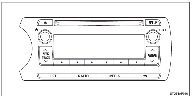 Toyota Yaris. CD-Player und AM/FM-Radio