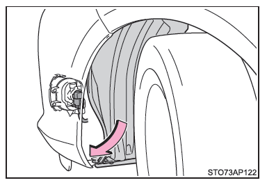 Toyota Yaris. Glühlampen auswechseln
