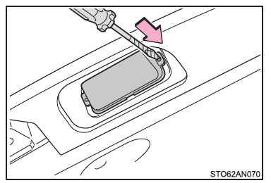 Toyota Yaris. Glühlampen auswechseln