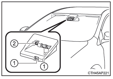 Toyota Yaris. Frontsensor