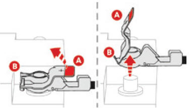 Citoen C3. Abklemmen der Batterie