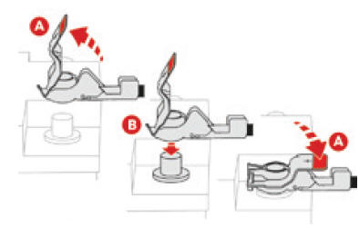 Citoen C3. Abklemmen der Batterie