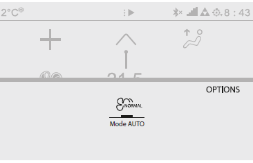 Citoen C3. Einstellung des Automatikprogramms