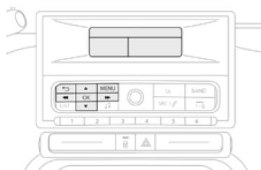 Citoen C3. Mit Autoradio