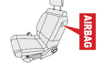 Citoen C3. Seiten-Airbags