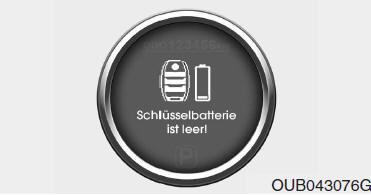 LCD-Display-Warnung 