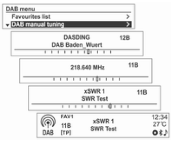 Einen Radio- oder DAB-Sender