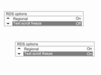 Ein- und Ausschalten von RDS