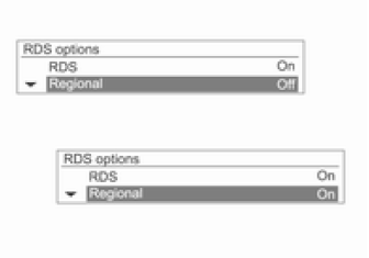 Ein- und Ausschalten von RDS