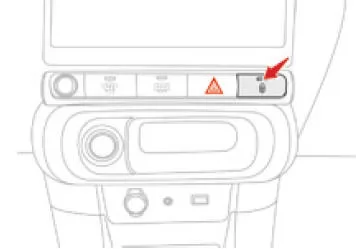 Citoen C3. Manueller Modus