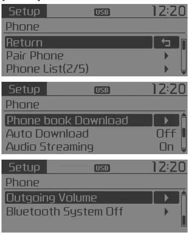 Telefon-Setup