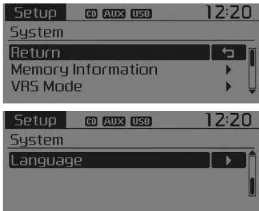 Systemeinstellungen