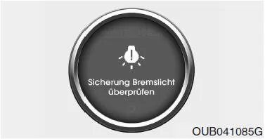 LCD-Display-Warnung 