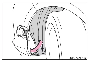 Toyota Yaris. Glühlampen auswechseln