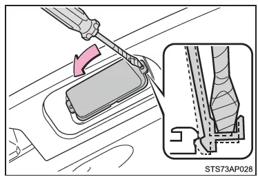 Toyota Yaris. Glühlampen auswechseln