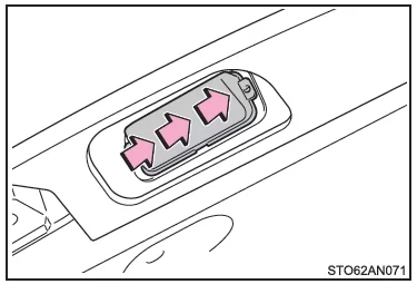 Toyota Yaris. Glühlampen auswechseln