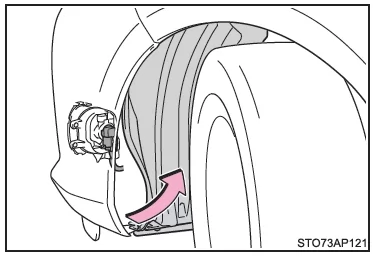 Toyota Yaris. Glühlampen auswechseln