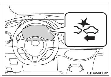 Toyota Yaris. Pre-Crash-Warnung